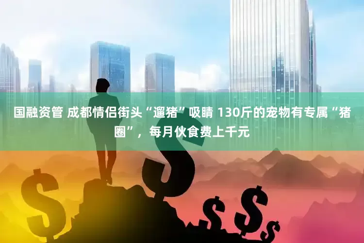 国融资管 成都情侣街头“遛猪”吸睛 130斤的宠物有专属“猪圈”，每月伙食费上千元